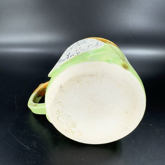 Hand Made Pottery Coffee Mug Cup Keep On Truckin Hard Working Student Mug Cup - Picture 6 of 15